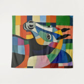 Tenture Cheval des couleurs (Devant (Horizontal))
