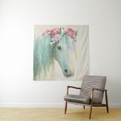 Tenture Cheval du Festival (En situation (horizontale))