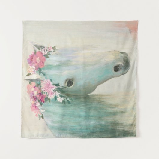 Tenture Cheval du Festival (Devant)