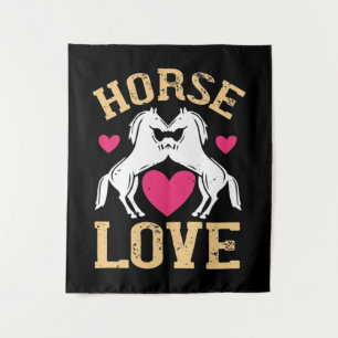 Tenture Cheval - Horse Love
