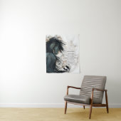 Tenture Cheval majestueux par Bihrle Tapestry (En situation)