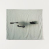 Tenture Cheval Perçant le Brouillard - Art Abstrait (Devant (Horizontal))