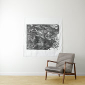 Tenture Chevalier Mort Diable Albrecht Durer gravure art p (En situation (horizontale))