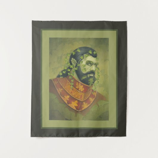 Tenture Chevalier vert (Devant)