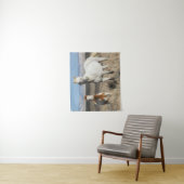 Tenture Chevaux sauvages chez eux dans le bassin de Sandwa (En situation)