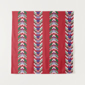 Tenture Chevron fair isle sans couture motif design,  (Devant (Horizontal))