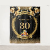 Tenture Chic 30e anniversaire Whiskey Celebration Tapestry (Devant)