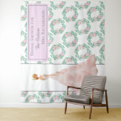 Tenture Chic de toile de fond pour enterrement de vie de j (En situation)