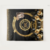 Tenture Chic Gold High Heels 50e Anniversaire fond (Devant (Horizontal))