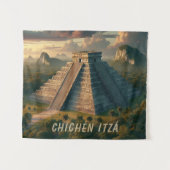 Tenture Chichén Itzá Yucatá Mexique Paysage Voyage (Devant (Horizontal))