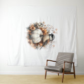 Tenture Chickadee Shirt Pays Citrouille (En situation (horizontale))