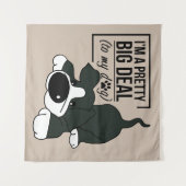 Tenture Chien cousu (Devant (Horizontal))