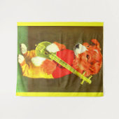 Tenture Chien de Banjo (Devant (Horizontal))