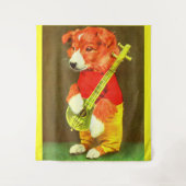 Tenture Chien de Banjo (Devant)