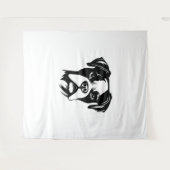 Tenture Chien de boîte (Devant (Horizontal))