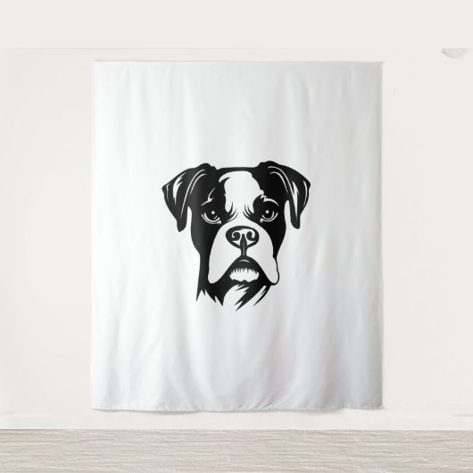 Tenture Chien de boîte (Devant)