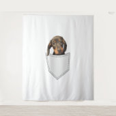 Tenture Chien de poche Dachshund (Devant)