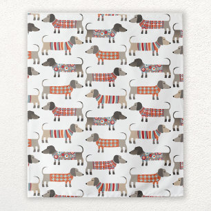 Tenture Chien de saucisse Dachshund