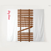 Tenture Chien Disparu (Devant (Horizontal))