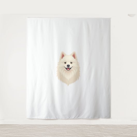 Tenture Chien Esquimau Américain (Devant)