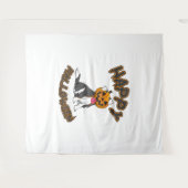 Tenture Chien Halloween T Chemise Halloween Joyeux Chien H (Devant (Horizontal))