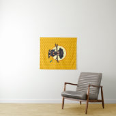 Tenture Chien Sunny Boho Dachshund (En situation (horizontale))