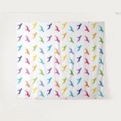 Tenture Chiens Boxers (Devant (Horizontal))