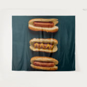 Tenture Chiens chauds et fusils (Devant (Horizontal))