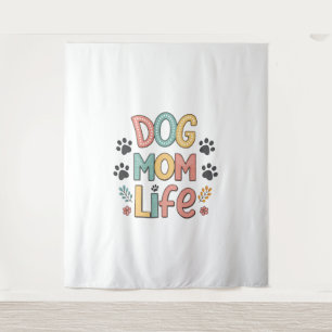 Tenture Chiens en lunettes de soleil Paws Hydratés