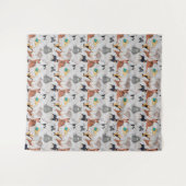 Tenture Chiens Et Chats Cutes Design Motif (Devant (Horizontal))