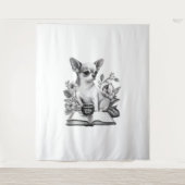 Tenture Chihuahua Livre Café Lecture Thé (Devant)