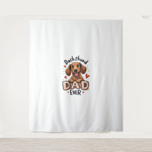 Tenture Chihuahua peinture Abstraite couleur mignonne chie