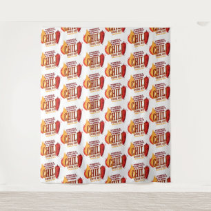 Tenture Chili Cook Étape et répétition du concours barbe