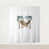 Tenture Chillin' Sloth dans un hamac T-shirt surdimensionn (Devant)