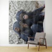 Tenture Chimpanzé 022 (En situation)