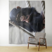 Tenture Chimpanzé 030 (En situation)