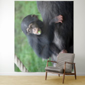 Tenture Chimpanzé 032 (En situation)