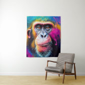 Tenture Chimpanzé Ape Animal Discovery Adventure Nature (En situation)