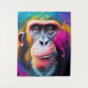 Tenture Chimpanzé Ape Animal Discovery Adventure Nature