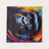 Tenture Chimpanzé Ape Animal Discovery Adventure Nature (Devant (Horizontal))