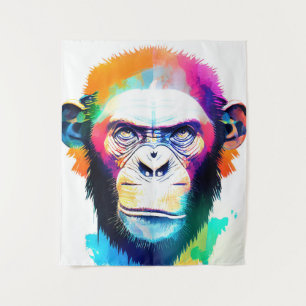 Tenture Chimpanzé Ape Nature sauvage Couleur de l'animal D