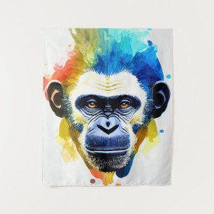 Tenture Chimpanzé Ape Nature sauvage Couleur de l'animal D