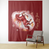 Tenture Chinese New year of the Horse 2026 (En situation)