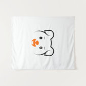 Tenture Chiot mignon (Devant (Horizontal))