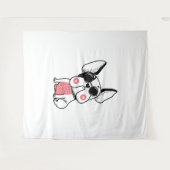 Tenture chiot mignon (Devant (Horizontal))