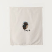 Tenture Chocolat mignon Labrador Chien - Bailey | Cadeau p (Devant)