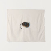 Tenture Chocolat mignon Labrador Chien - Bailey | Cadeau p (Devant (Horizontal))