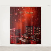 Tenture Chocolate Candy Holiday Backdrop (Devant)