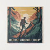 Tenture Choose Yourself Today (Devant)