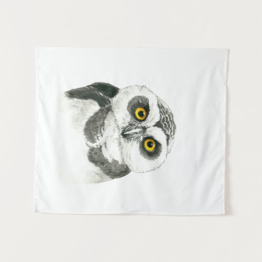 Tenture Chouette (Devant (Horizontal))